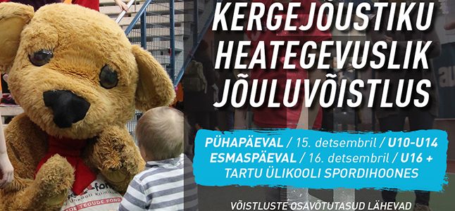 Täna ja homme: TÜASK heategevuslik jõuluvõistlus kergejõustikus Täna ja homme: TÜASK heategevuslik jõuluvõistlus kergejõustikus