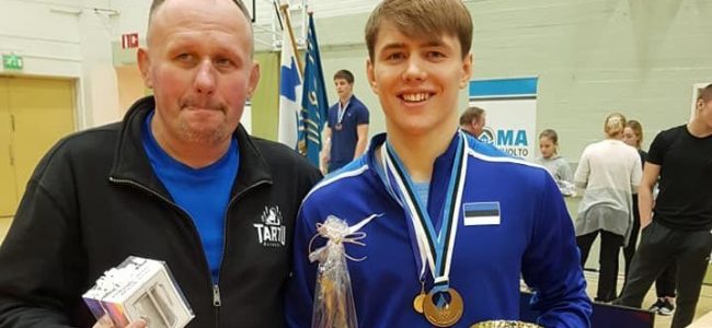 TÜASK maadleja Eesti-Soome meister! TÜASK maadleja Eesti-Soome meister!