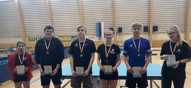 TÜASK lauatennisistid olid edukad Tartu meistrivõistlustel! TÜASK lauatennisistid olid edukad Tartu meistrivõistlustel!
