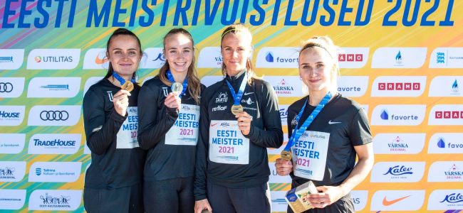 EMV teatejooksudes tõi koju 12 medalit EMV teatejooksudes tõi koju 12 medalit