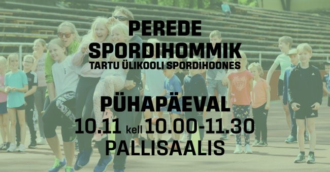 Perede spordihommik pallisaalis