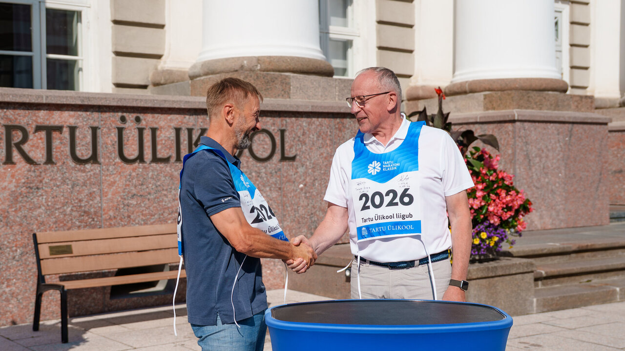 Tartu Ülikool ja Tartu Maraton sõlmisid koostöölepingu ülikoolipere liikumisvõimaluste suurendamiseks